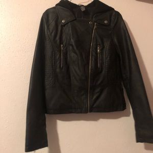 Rue 21 leather jacket.  Size medium